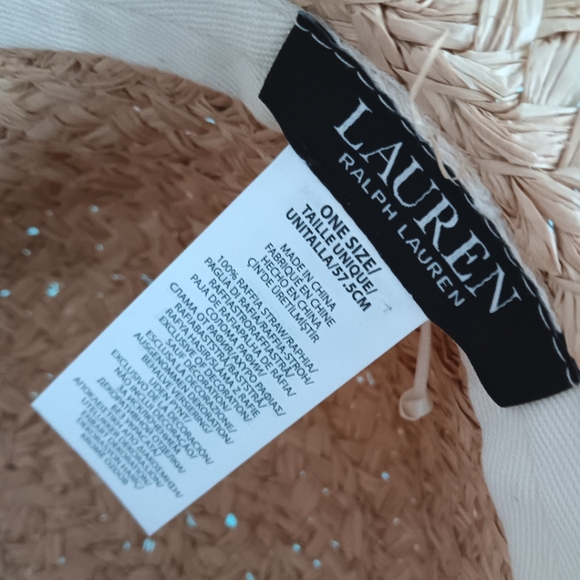 Ralph Lauren 100% Raffia Sun Hat main image 4